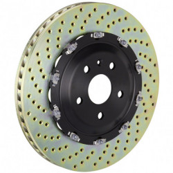 Rotor gelocht SUBARU WRX Front 90.6524/25