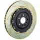 Rotor geschlitzt CHEVROLET 1500 Silverado, Avalanche Rear (GMT 9xx) 90.6542/43