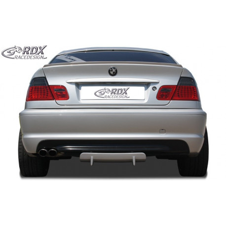 RDX Heckdiffusor U-Diff BMW E46 (alle, auch M-Technik, M3, Touring, ...) Diffusor Heck Ansatz