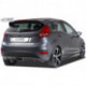 RDX Heckansatz Fiesta MK7 JA8 JR8 (2008-2012 & Facelift 2012+) Heckeinsatz Heckblende Diffusor