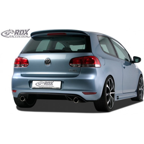 RDX Heckansatz VW Golf 6 Heckeinsatz incl. Auspuff "GTI-Look" Komplett-Set