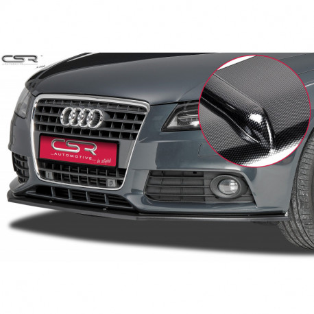 Cupspoilerlippe Carbon Look für Audi A4 B8 CSL160-C