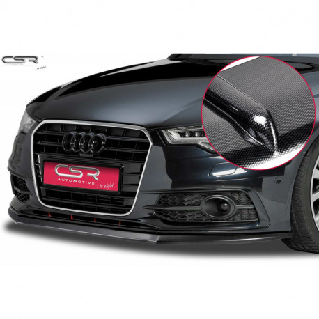 Cupspoilerlippe Carbon Look für Audi A6 C7 S-Line CSL164-C