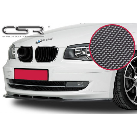 Cupspoilerlippe Carbon Look für BMW 1er E81/E87 CSL016-C