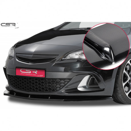 Cupspoilerlippe Carbon Look für Opel Astra J OPC/GTC CSL130-C