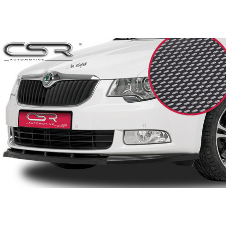 Cupspoilerlippe Carbon Look für SKODA Superb II CSL031-C