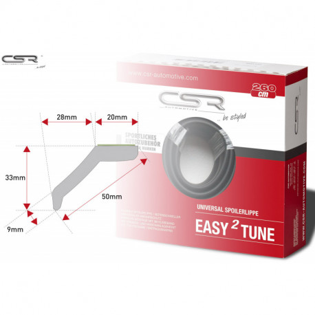 easy²tune Universal Spoilerlippe zum ankleben ZB131