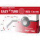 easy²tune RED Universal Spoilerlippe zum ankleben rot ZB131-R