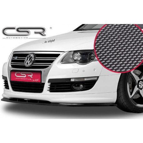 Cupspoilerlippe Carbon Look für VW Passat 3C B6 R-Line CSL040-C