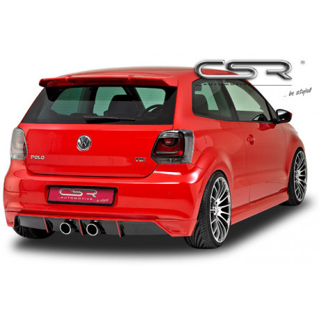 Heckansatz Endrohre Set für VW Polo 5 Typ 6R PS028