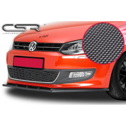 Cupspoilerlippe Carbon Look für VW Polo 6R CSL038-C