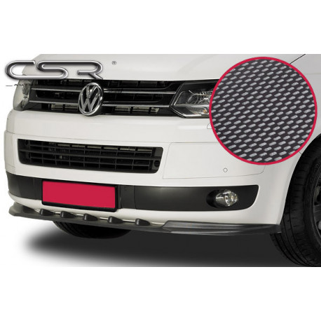 Cupspoilerlippe Carbon Look für VW T5 Multivan Facelift CSL006-C