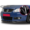 Cupspoilerlippe Glossy Schwarz für VW Touran 1T CSL005-G