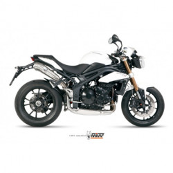 MIVV Exhaust TRIUMPH SPEED TRIPLE GHIBLI Edelstahl AT.012.LGX