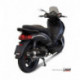 MIVV Exhaust PIAGGIO BEVERLY 250 - Edelstahl C.PG.0015.B