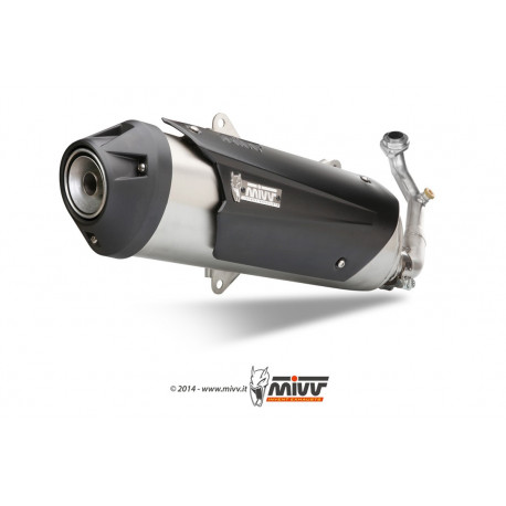 MIVV Exhaust PIAGGIO X9 250 - Edelstahl C.PG.0016.B