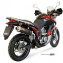 MIVV Exhaust HONDA XLV TRANSALP 700 OVAL Edelstahl H.040.LX1