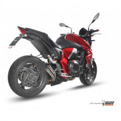 MIVV Exhaust HONDA CB 1000 R DOUBLE GUN FULL TITANIUM H.041.LDG