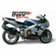 MIVV Exhaust KAWASAKI ZX-6 R OVAL Carbon K.008.LE