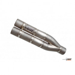 MIVV Exhaust KAWASAKI Z 1000 DOUBLE GUN FULL TITANIUM K.039.SDG