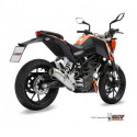 MIVV Exhaust KTM 125 DUKE GHIBLI Edelstahl KT.009.LGX