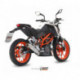 MIVV Exhaust KTM 390 DUKE GHIBLI Edelstahl KT.012.LGX