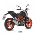 MIVV Exhaust KTM 390 DUKE GHIBLI Edelstahl KT.012.LGX