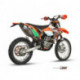 MIVV Exhaust KTM EXC 450 F OVAL FULL TITANIUM mit Carbon Kappe M.KT.029.L5C.F