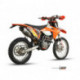 MIVV Exhaust KTM EXC 350 F OVAL FULL TITANIUM mit Carbon Kappe M.KT.030.L5C.F