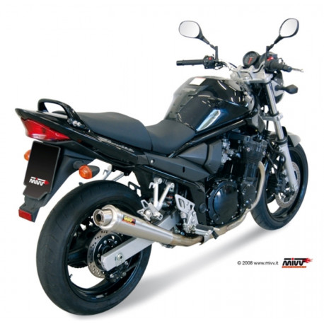 MIVV Exhaust SUZUKI GSF 650 BANDIT X-cone Edelstahl S.017.LC3