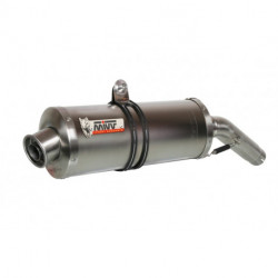 MIVV Exhaust SUZUKI GSF 1250 BANDIT OVAL Edelstahl S.029.LX2