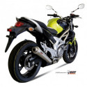 MIVV Exhaust SUZUKI GLADIUS X-cone Edelstahl S.035.LC3