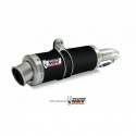 MIVV Exhaust SUZUKI GSX-S 1000 GP Stahl in Schwarz S.044.LXB