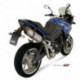 MIVV Exhaust TRIUMPH TIGER 1050 SUONO Edelstahl mit Carbon Kappe T.007.L7