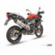 MIVV Exhaust TRIUMPH TIGER 800 OVAL Carbon mit Carbon Kappe T.011.LEC