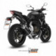 MIVV Exhaust YAMAHA MT-07 GP Stahl in Schwarz Y.045.LXB