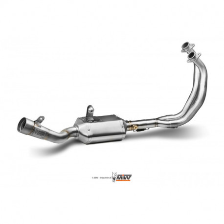 MIVV Exhaust YAMAHA MT-07 SPEED EDGE Edelstahl Y.046.LHX