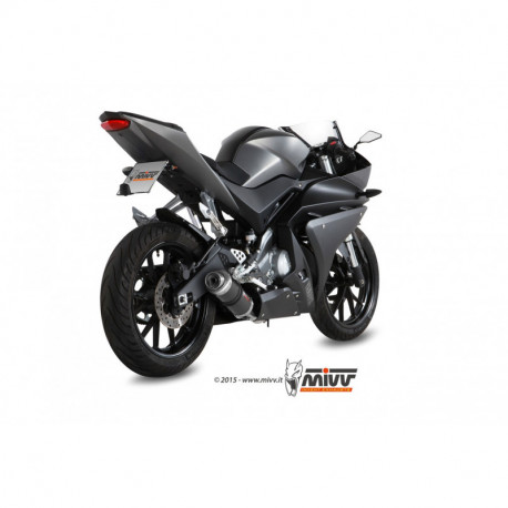 MIVV Exhaust YAMAHA MT-125 GP Carbon Y.047.L2S