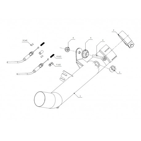 MIVV Exhaust KAWASAKI ZX-10 R - - K.026.C1