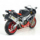 Arrow Endschalldämpfer-Paar Race-Tech Aluminium Edelstahl-Endkappe APRILIA RSV 1000 R 71677AO