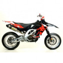 Arrow Komplettanlage MX Competition Racing Thunder Titan mit Carbonendkappe APRILIA SX-V 4.5 75110TK