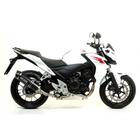 Arrow Endschalldämpfer Race Tech Carbon mit Carbonendkappe HONDA CB 500 F 71804MK