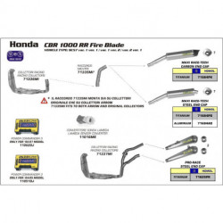 Arrow Racing Krümmer HONDA CBR 1000 RR 71336MI