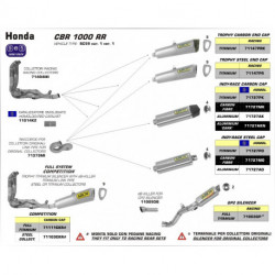 Arrow Verbindungsrohr HONDA CBR 1000 RR 71379MI