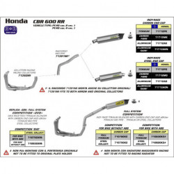 Arrow Racing Krümmer HONDA CBR 600 RR 71392MI