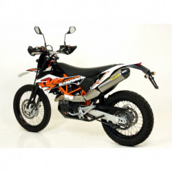 Arrow Endschalldämpfer Race-Tech Titan mit Carbonendkappe KTM 690 Enduro 72618PK