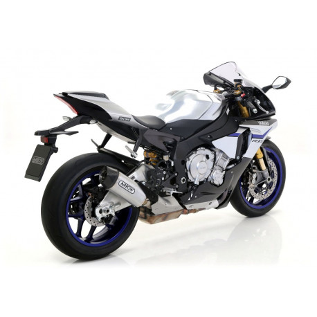 Arrow Endschalldämpfer Indy Race Aluminium mit Carbonendkappe YAMAHA YZF 1000 R1 71829AK