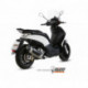 MIVV Exhaust PIAGGIO BEVERLY 125 - Edelstahl C.PG.0019.K