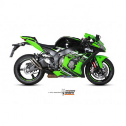 MIVV Exhaust KAWASAKI ZX-10 R DOUBLE GUN FULL TITANIUM K.042.SDG