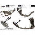 MIVV Exhaust KAWASAKI ZX-10 R SPEED EDGE Edelstahl mit Carbon Endkappe X.KA.0005.SRX